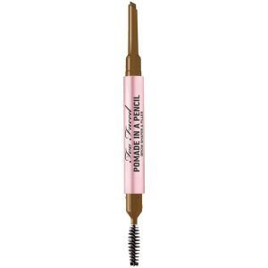 Too Faced Pomade in a Pencil Brow Shaper & Filler - Medium Brown