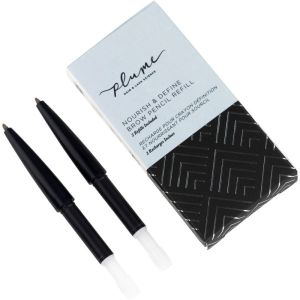 Plume Science Nourish & Define Brow Pencil Refill (2 Pack) - Ashy Daybreak