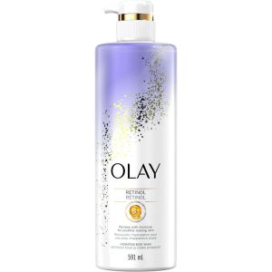 Olay Cleansing & Renewing Nighttime Body Wash with Vitamin B3 and Retinol