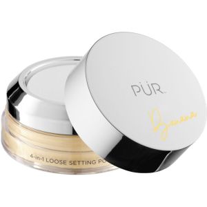 4-in-1 Loose Setting Powder Lightweight Blurring Powder Color: BANANA