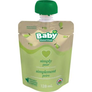 Baby Gourmet Simply Pear - 128 ML