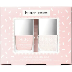 butter LONDON Queen for the Day 2-Piece Mini Patent Shine 10X Celebration Nail Lacquer Set
