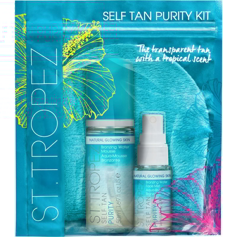 St. Tropez Self Tan Purity Mini Kit Color: Medium - The Transparent Tan with a Tropical Scent