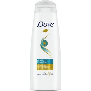 Dove Purify & Hydrate Shampoo for Dry Hair 355mL