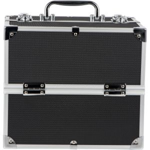 Quo Beauty Beauty Train Case Black Unit