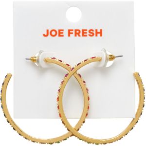 Joe Fresh Pride Rainbow C-Hoop Earring