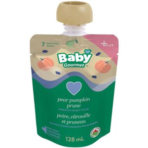 Baby Gourmet Pear Pumpkin Prune Organic Baby Food