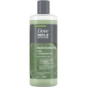 Dove Men+Care Lime + Avocado Oil Body Wash for Men 532mL