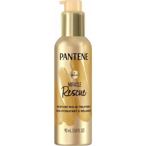 Pantene Miracle Rescue Moisture Mix-In, Damaged Hair Repair Conditioner Add-In, 95 mL