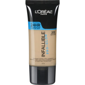 L'Oreal Paris Infallible Pro Glow Foundation - Natural Beige 205