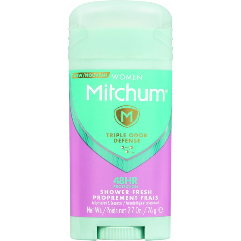 Mitchum Women Advanced Control Antiperspirant & Deodorant Invisible Solid Shower Fresh 76g