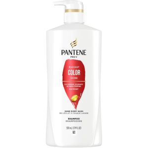 Pantene PRO-V Radiant Color Shine Shampoo, 17.9oz/530mL - Hydrating Shampoo for Color-Treated Hair