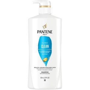 Pantene PRO-V Classic Clean Shampoo, 17.9oz/530mL