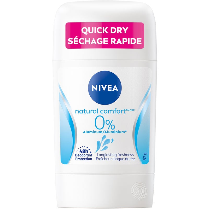 NIVEA Natural Comfort Aluminum-Free Deodorant Stick 51g