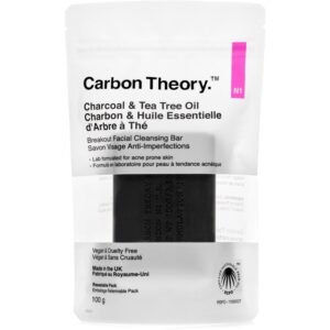 Carbon Theory Charcoal & Tea Tree Oil Breakout Facial Cleansing Bar