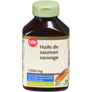 Life Brand Wild Salmon Oil 1000mg 100 Capsules