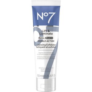 No7 Lift & Luminate Dual-Action Cleansing Exfoliator 100 mL