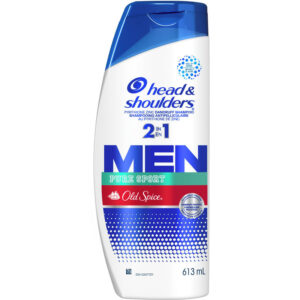 Head & Shoulders Old Spice Pure Sport Men's Anti-Dandruff 2-in-1 Shampoo + Conditioner 613 ML