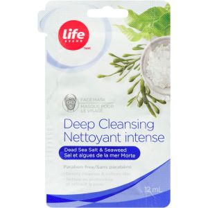 Life Brand Deep Cleansing Face Mask with Dead Sea Salt & Seaweed