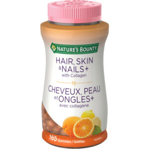 Nature's Bounty Hair Skin and Nails Gummies with Biotin and Collagen - 165 Count
