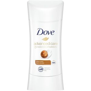 Dove Advanced Care Shea Butter Antiperspirant Stick for Women, 48 Hour Protection, Pack of 3