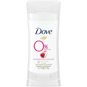 Dove 0% Aluminum Deodorant Stick - Pomegranate & Lemon Verbena