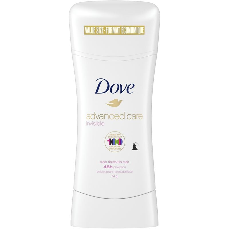Dove Advanced Care Antiperspirant Stick Clear Finish 74g