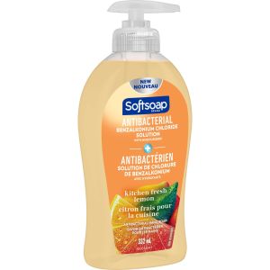 Softsoap Antibacterial Liquid Hand Soap, Kitchen Fresh Hands, 332ML
