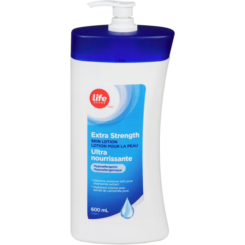 Life Brand Extra Strength Skin Lotion 600 mL