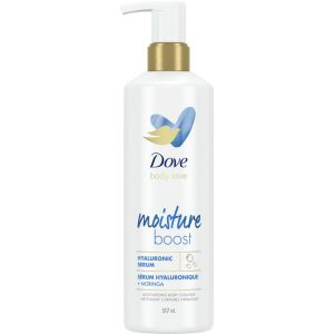 Dove Body Love Moisture Boost Body Cleanser for Dry Skin with Hyaluronic Acid and Moringa Oil 517mL