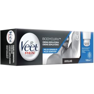 Veet Men BodyCurv Sensitive Hair Removal Cream for Underarm 100mL