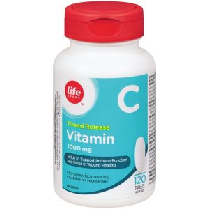 Life Brand Vitamin C 1000mg Timed Release 120 TAB