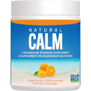 Natural Calm Magnesium Powder - Orange Flavour 226g