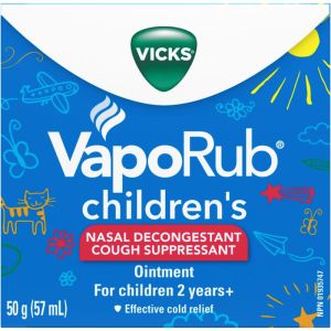 Vicks VapoRub Children’s Nasal Decongestant Cough Suppressant Ointment 50 G