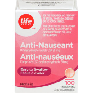 Life Brand Anti-Nauseant 100 ea