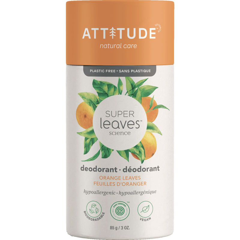 Attitude Super Leaves Deodorant - Orange Leaves 85 g