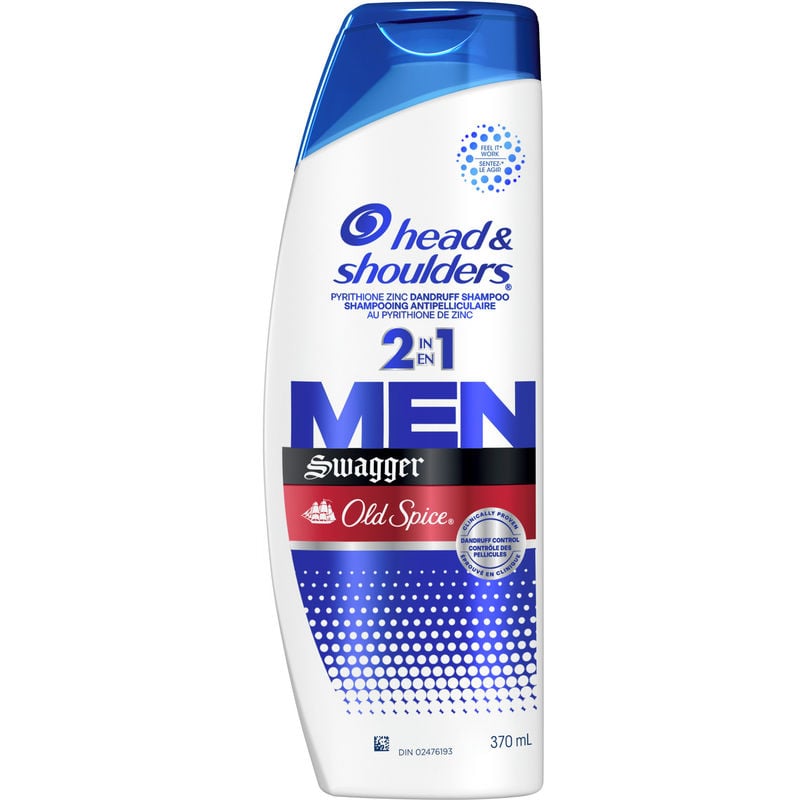 Head & Shoulders Old Spice Swagger Anti-Dandruff 2-in-1 Shampoo + Conditioner 370 ML