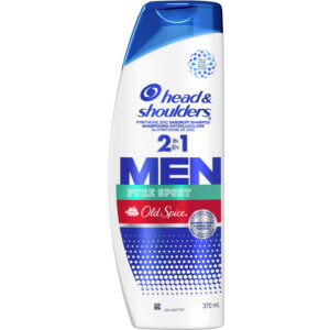 Head & Shoulders Old Spice Pure Sport Men's Anti-Dandruff 2-in-1 Shampoo + Conditioner 370 ML