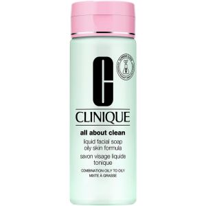 Clinique Liquid Facial Soap, Oily Skin Formula 200mL - Simple and Effective Cleansing