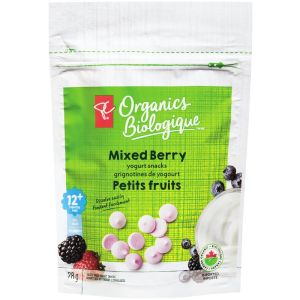 PC Organics PCO Mixed Berry Yogurt Snacks 28g