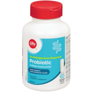 Life Brand Probiotic 6 Billion Active Cells 180 Capsules