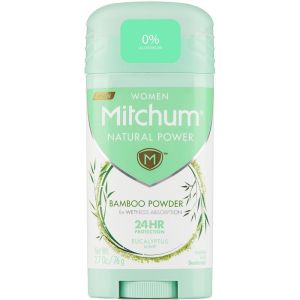 Mitchum Women Natural Power Invisible Solid Deodorant Eucalyptus 76 g