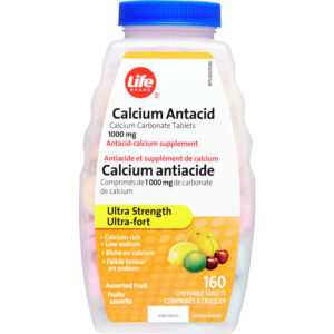 Life Brand Ultra Strength Calcium Antacid Assorted Fruit 72 EA