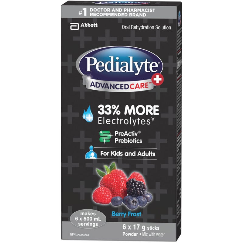 Pedialyte Advanced Care Plus Powder Sticks