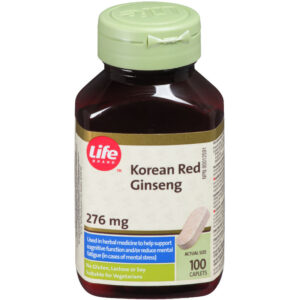 Life Brand Korean Red Ginseng 276mg 100 CPL
