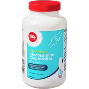 Life Brand Glucosamine Chondroitin 900mg Extra-Strength 240 CPL