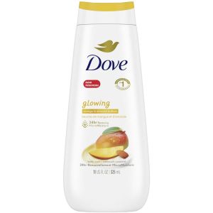Dove Glowing Mango & Almond Butters Body Wash - Nourishing Body Cleanser for Healthy-Looking Skin