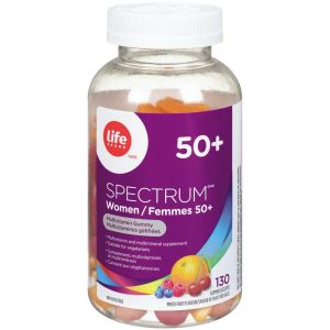 Life Brand Spectrum Multivitamin Gummy for Women 50+ 130 Count