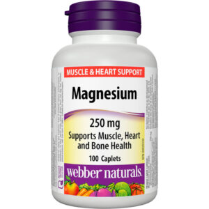 Webber Naturals Magnesium 250mg Capsules