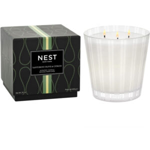 NEST Fragrances Santorini Olive & Citron 3-Wick Candle 600 g